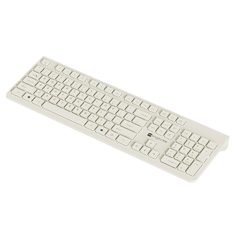 Wireless keyboard, mouse, mute set for office, ultra thin laptop