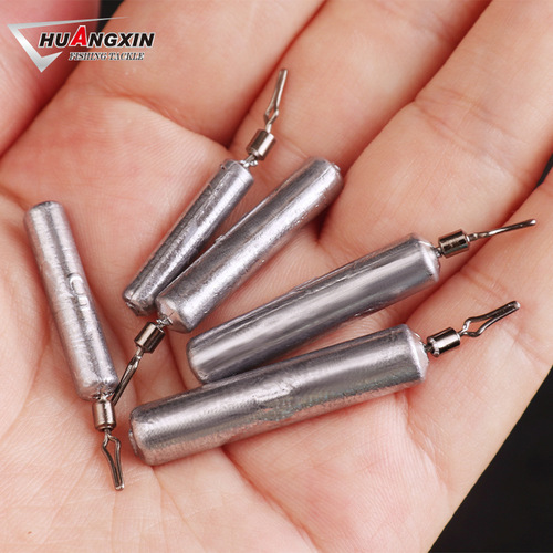 Wholesale drop shot lead 50-count set Texas drop shot lead columns/dropper shapes for perch and pike anti-sticking