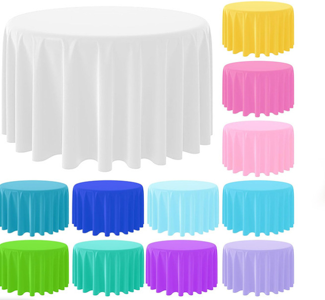 Transfronterizos desechables Pe manteles de mesa decorativos para fiestas de cumpleaños, fiestas de Navidad, bodas, fiestas de vacaciones