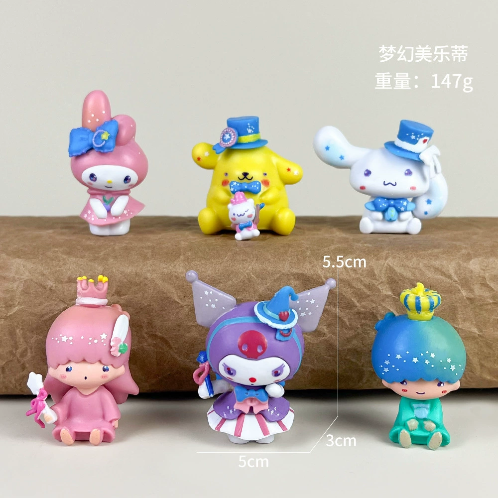 Sanrio, cartoon cute minifigure