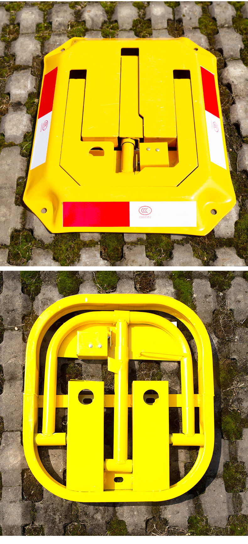 Thickened Parking Space Ground Lock, Parking Space Lock, Parking Lot Ground Stake, Manual Car Garage Anti-Occupancy Device, Thickened Ground Lock