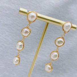 天然珍珠耳饰;珍珠首饰套装;耳钉