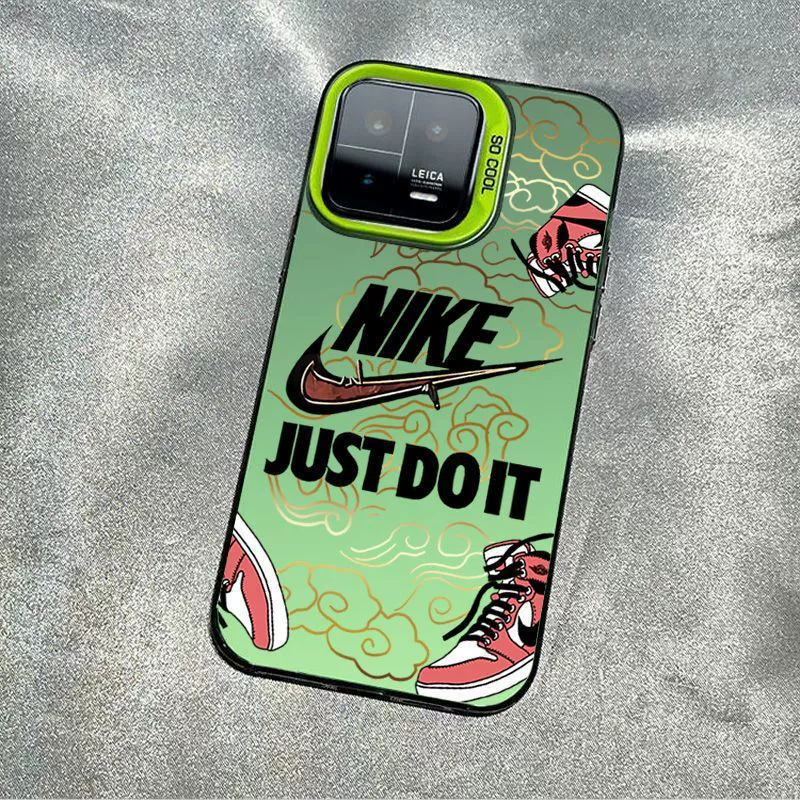 Nike, яблоко, совместимый окрашенный чехол для iPhone 16, чехол для телефона, 16promax, iphone