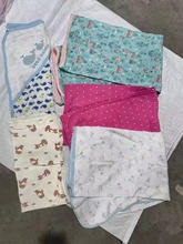 stock儿童婴儿新生儿出生儿抱被抱毯双层单层混打包