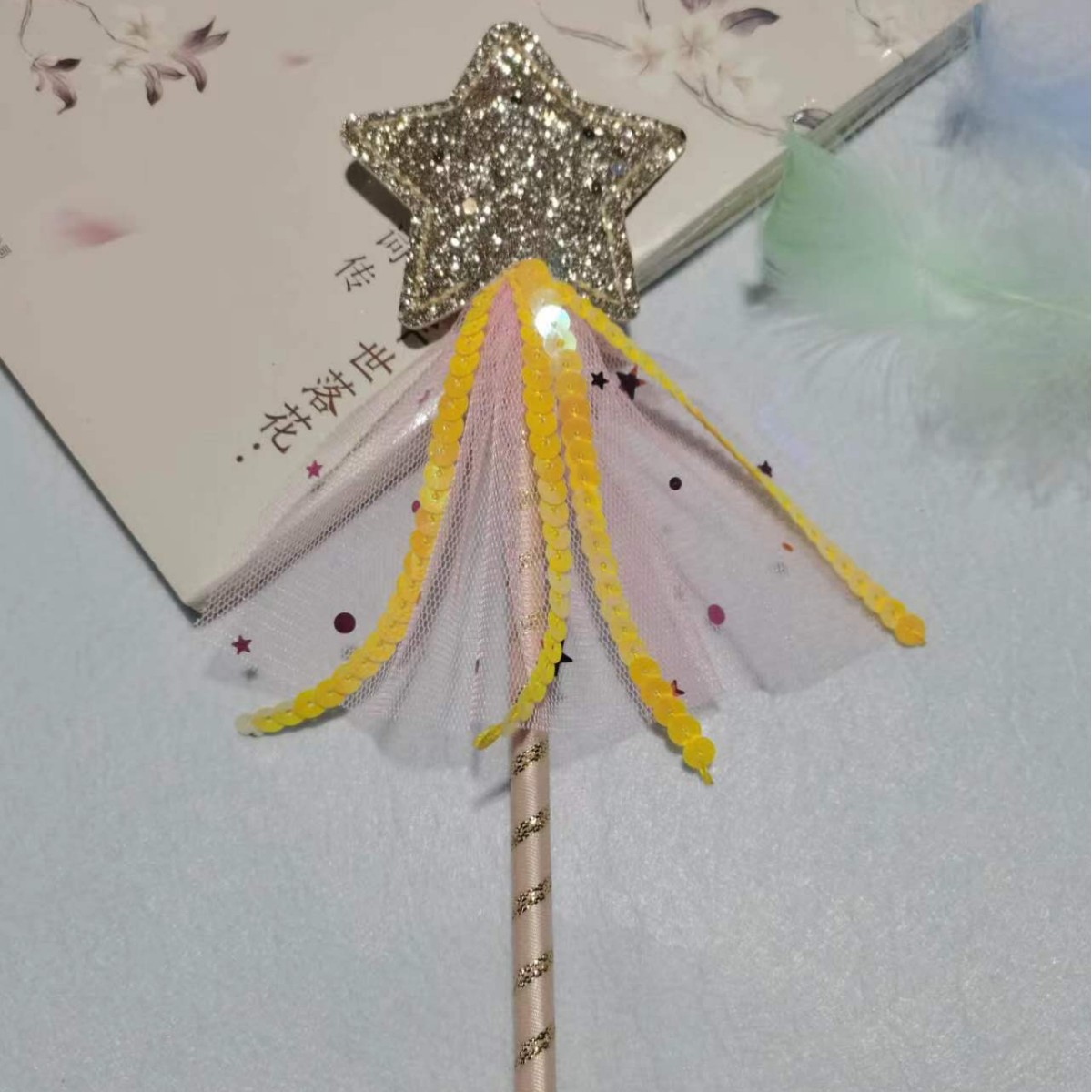 Show de baile infantil Ángel alas unicornio elfo alas coloridas trajes de fiesta accesorios espectáculo vestido