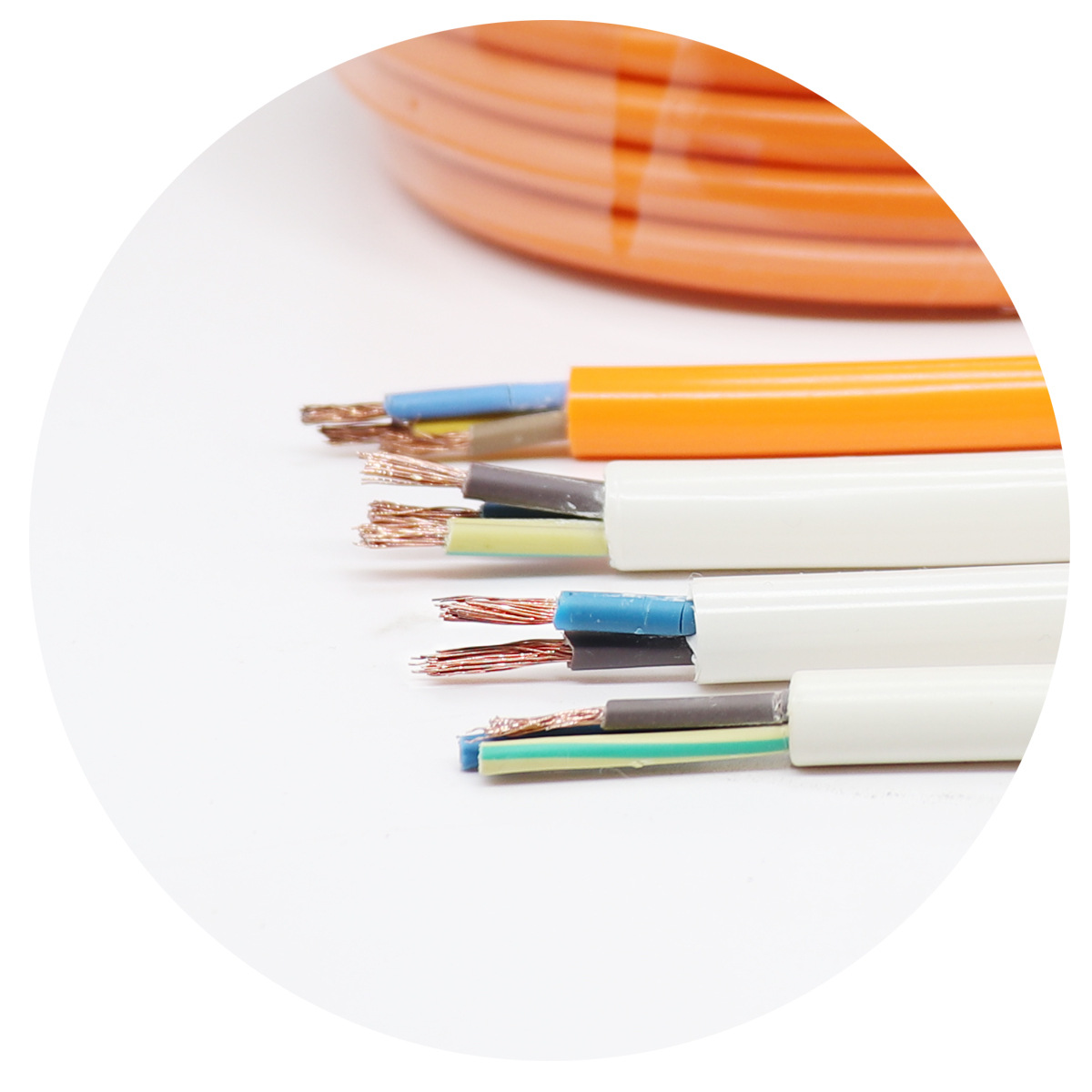 聚氯乙烯 纯铜芯PVC护套 BVVB铜芯电源线