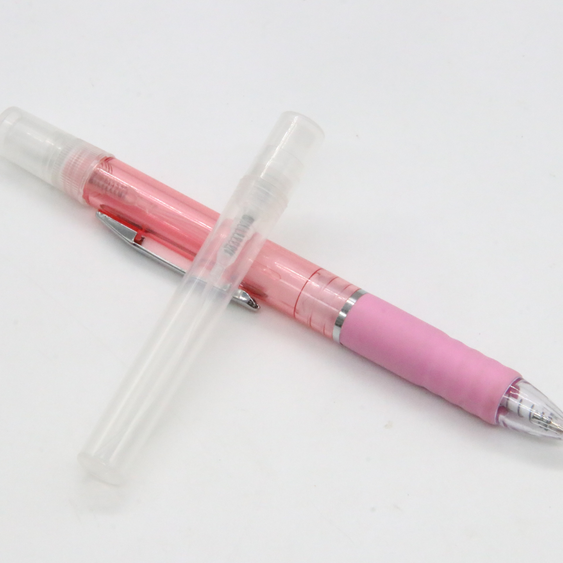 Lápiz de pulverización multifuncional de doble uso de alcohol líquido desinfección pequeña botella de pulverización portátil giratoria fábrica al por mayor