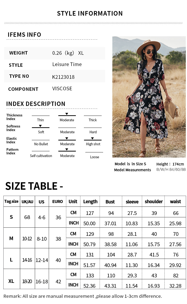 Bohemian Print Dress Image 1
