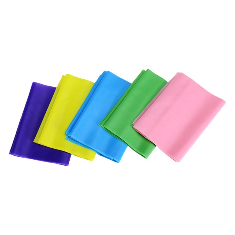 Banda de tensión de yoga banda elástica fitness hombres y mujeres banda de resistencia entrenamiento de fuerza banda de estiramiento cuerda de tensión de látex pieza de tensión