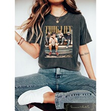 P 83683 Digital Print Short Sleeve T-Shirt ����ӡ������