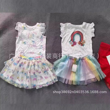 童装品牌A*KO裙套装1-9TChildren's Wear Brand A * KO Skirt Set