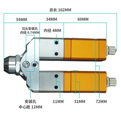 雙液點膠閥 回吸式雙液大流量點膠閥 1:1雙組分灌膠閥 精密點膠閥