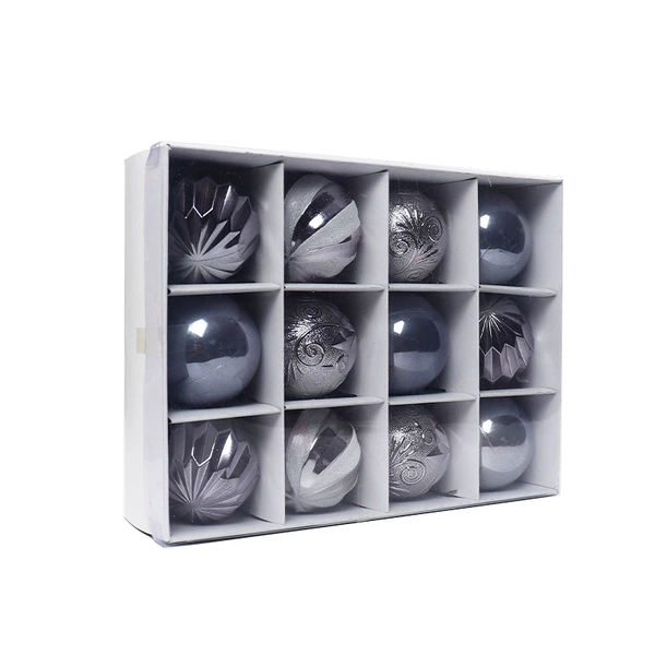 Gray (12-pack of paper carton) plastic