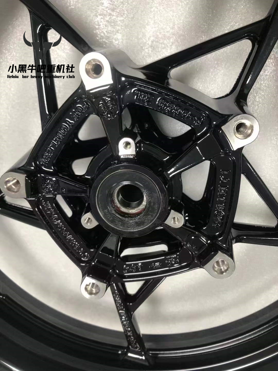 Special motorcycle Kawasaki NINJA400 Ninja 400 front and rear wheel hub assembly rim steel rim steel wheel hub