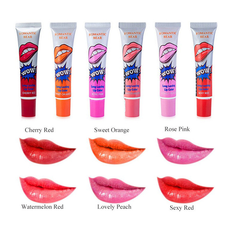 Maquillaje transfronterizo lagrimeo lápiz labial brillo de labios esmalte de labios lápiz labial no desvanecerse lagrimeo brillo de labios máscara de labios