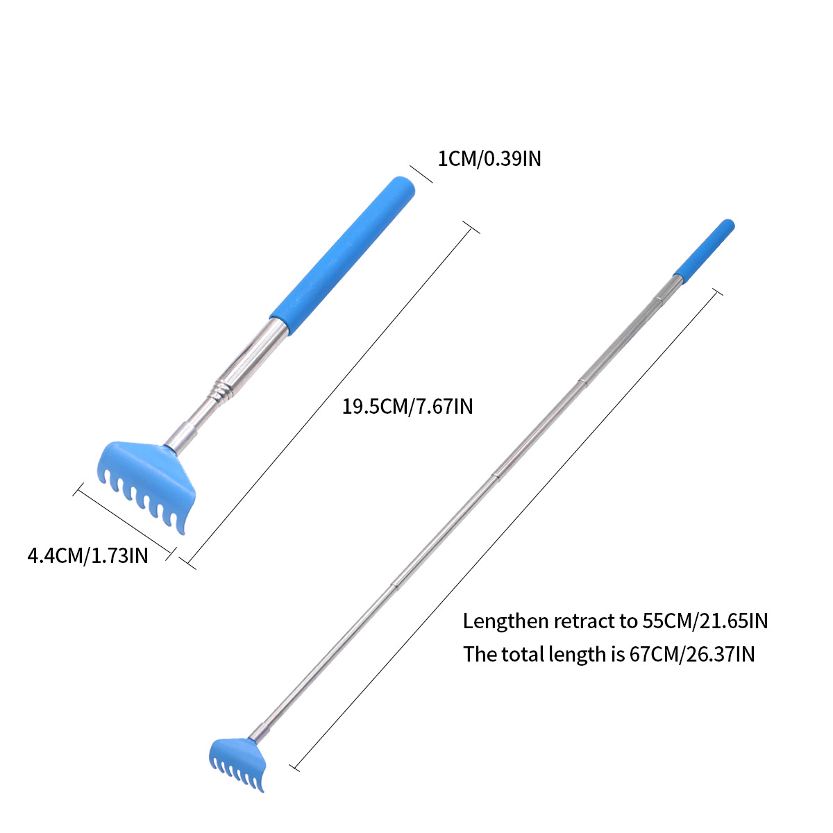 Acero inoxidable telescópico pein de pellizco para mascotas limpias rascar artefactos mágicos interactivos para gatos pein de pellizco para perros