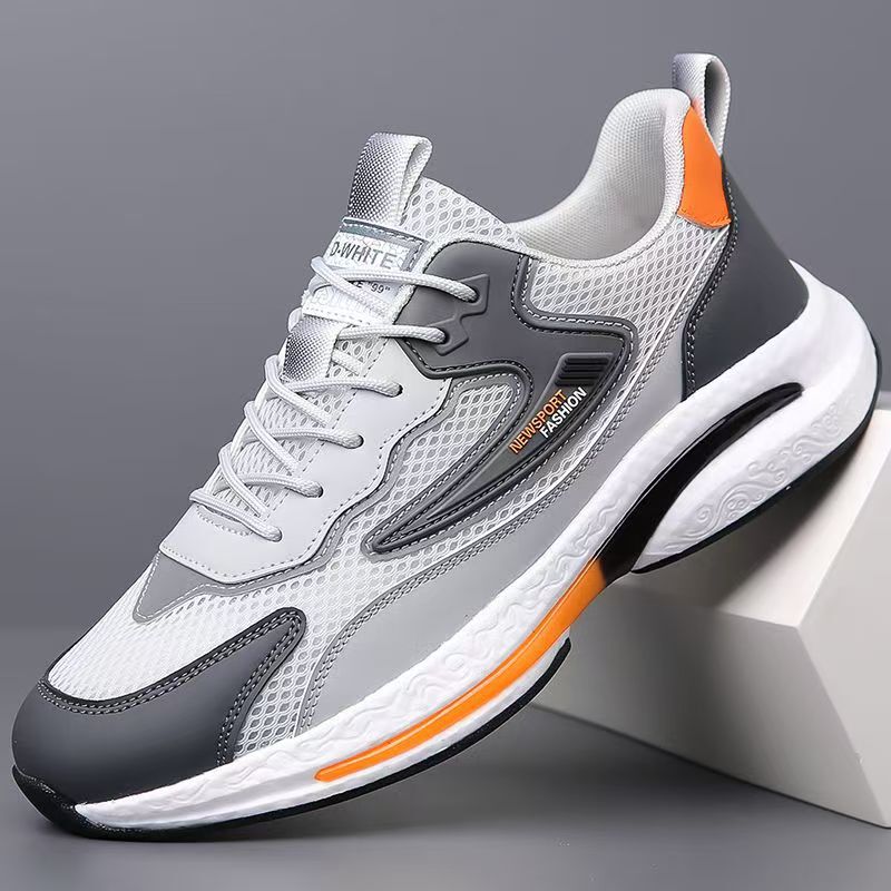 2026 New Winter Men's Shoes, Breathable Casual Sports Shoes, Mesh Anti-Odor Shoes, Men's Soft-Soled Versatile Running Shoes