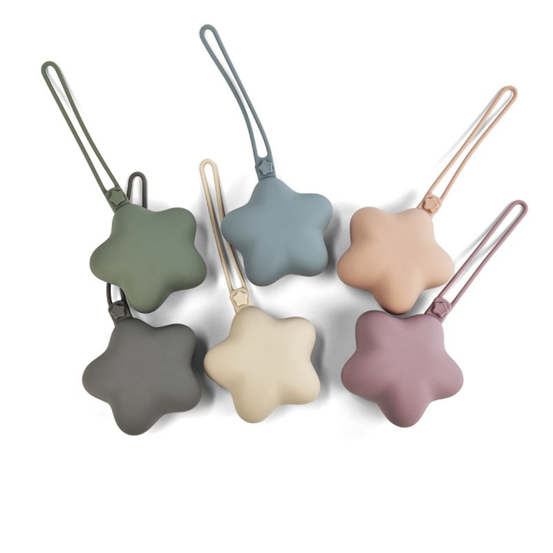 XHSGX Star-Shaped Pacifier Case Simple Style Storage Bag Portable Baby Pacifier Storage Box Wholesale in Stock XHSGX Star-Shaped Pacifier Case Simple Style Storage Bag Portable Baby Pacifier Storage Box Wholesale in Stock