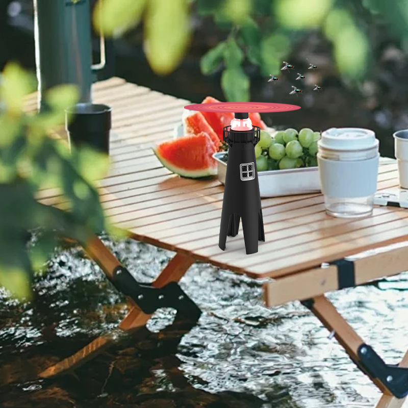 Flyfans transfronterizos multifuncional mosquiter al aire libre mosquiter mosquiter ventilador hojas ventilador de mosca doméstico