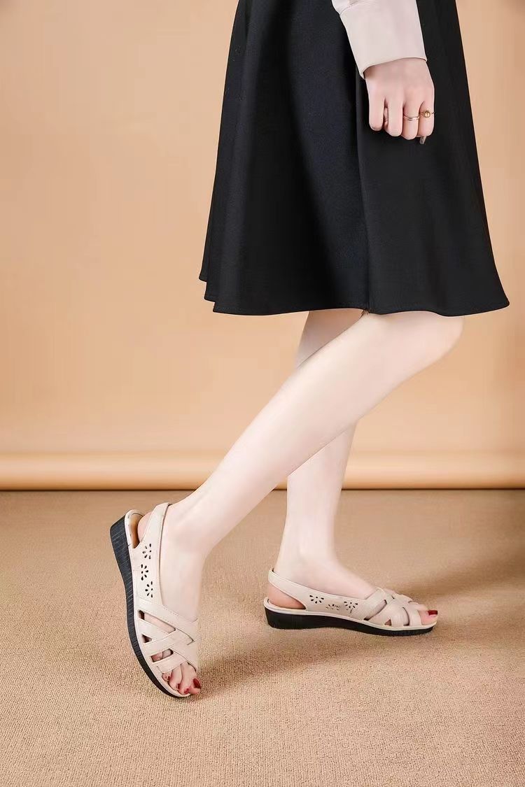 Stylish Apricot Sandals