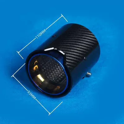 muffler in stock, Exhaust pipe - 04-95ml-blue-plated