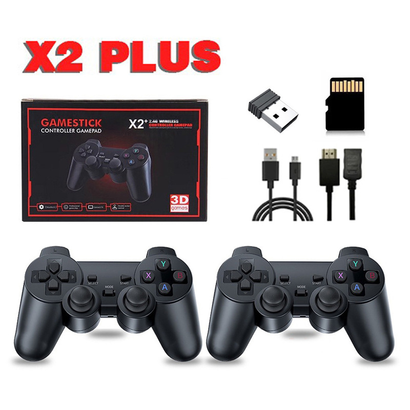 Cross-Border X2 Home Game Console Red Frame Wireless HDMI High-Definition X2 Game Console Game Console Tv Game Console