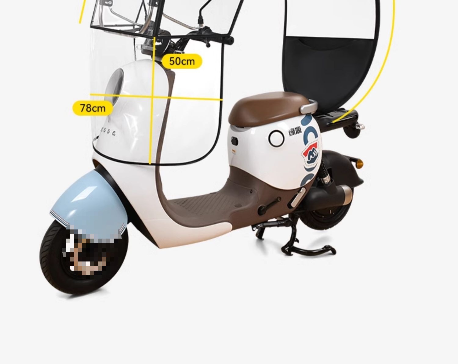 Electric Vehicle Rain Shelter New Battery Motorcycle Sun Protection Rainproof Windshield Sunshade Umbrella Awning Wholesale