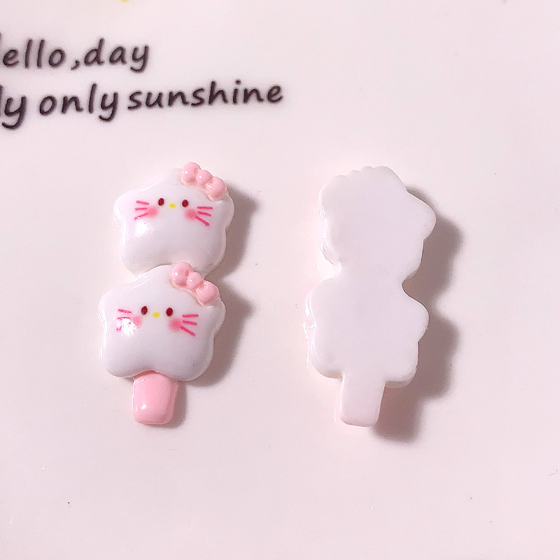 Nuevos accesorios de rama de cuerda de pelo de lazo bricolaje geles de crema accesorios para el cabello funda para teléfono móvil material de llavero al por mayor