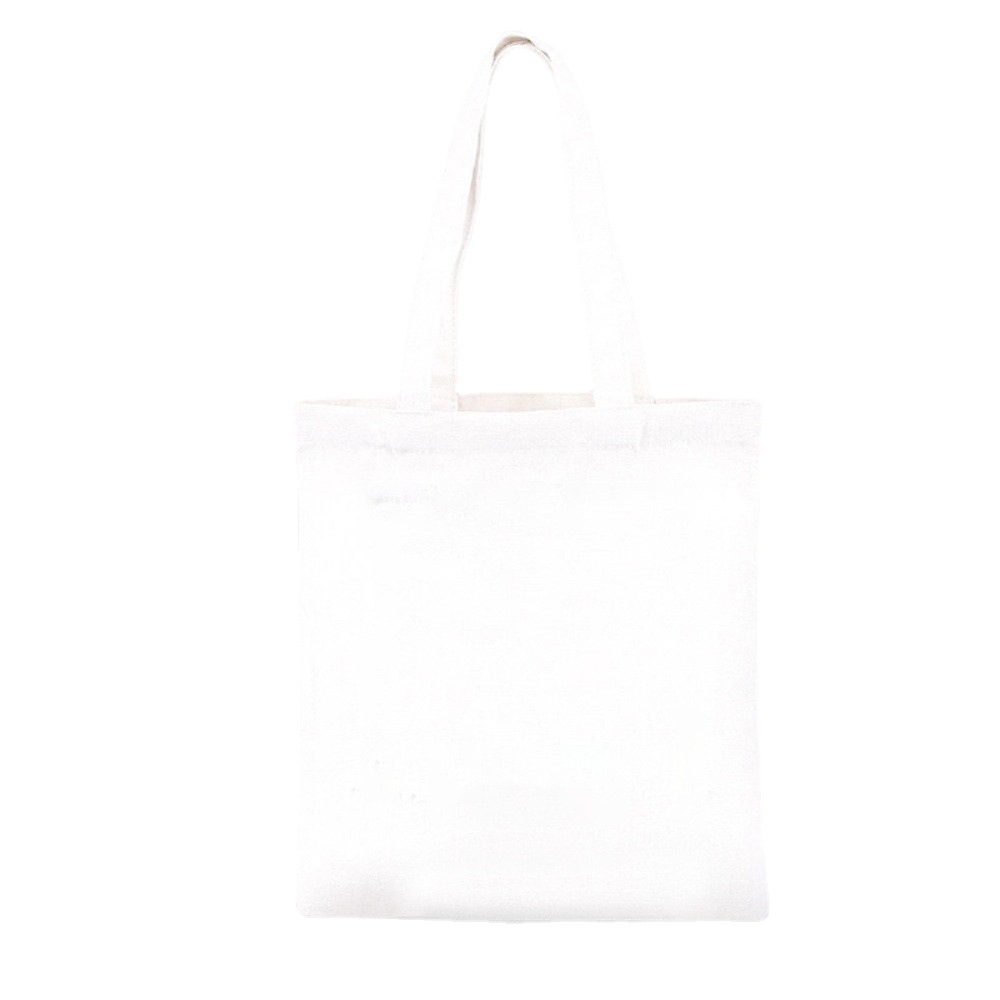 Comercio exterior transfronterizo vegano impresa bolsa de lona Haraku bolsa de hombro bolsa de compras de mano de moda