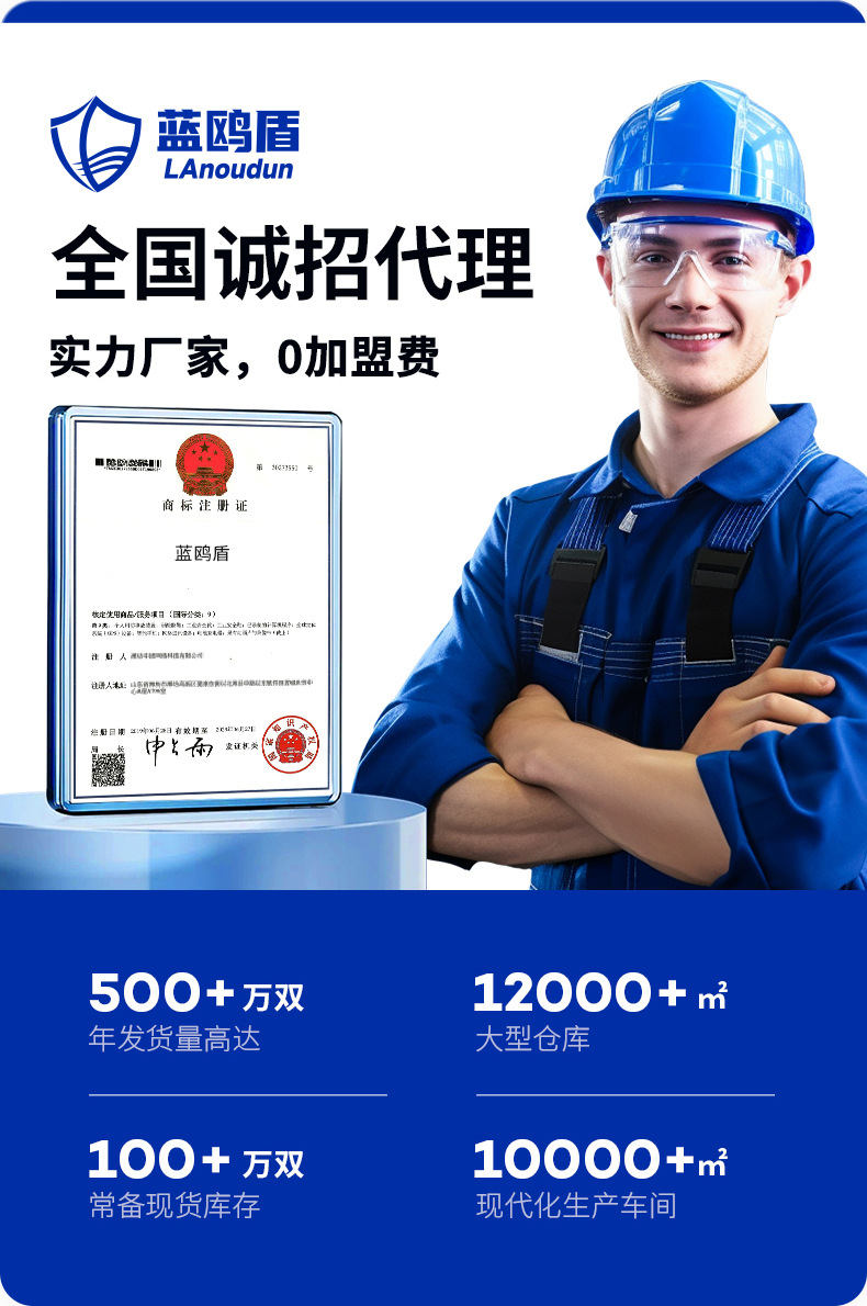 1-蓝鸥盾劳保头部