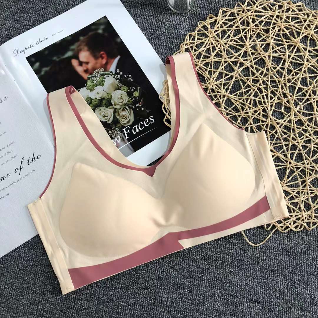 Nueva inconsútil alto elástico belleza de alta calidad las mujeres chaleco inalámbrico yoga sujetador ropa interior deportiva al por mayor