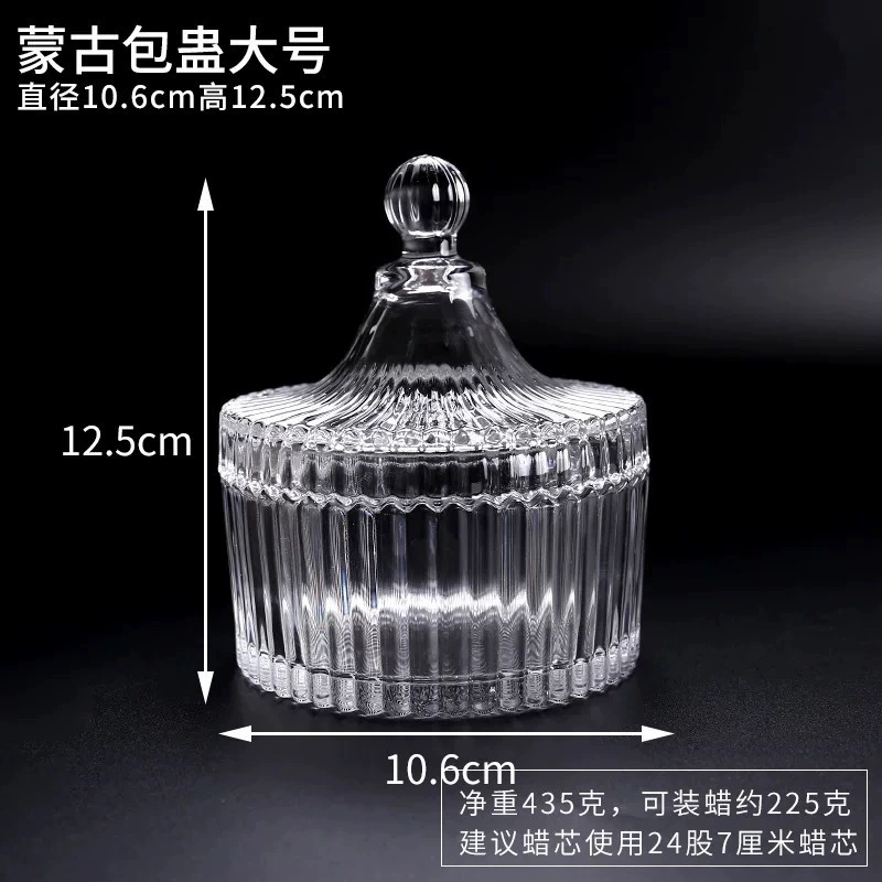 Big glass candle handmade, aromatherapy, tea cup, DIY