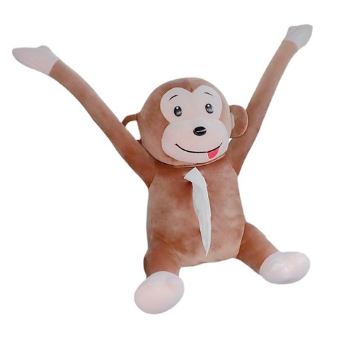 Cute Car Mount Tissue Box for Monkey Style Seat Support Handrail, Hanging Car Tissue Holder, Creative In-Car Tissue Pouch