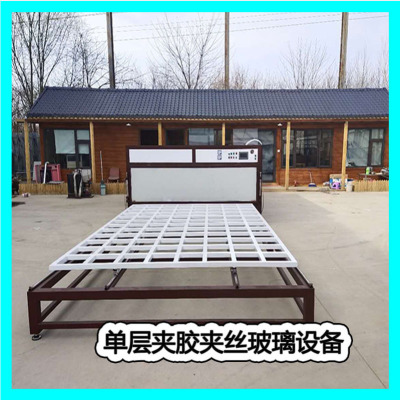 customized double-deck Station Glass Clamp equipment size Arbitrarily Gradient Sliding door Shower Room Produce machine