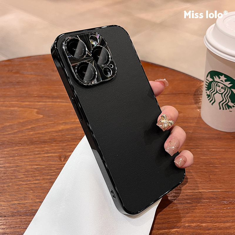 Película de lente de cuero licon galvanoplastia negra clásica xal