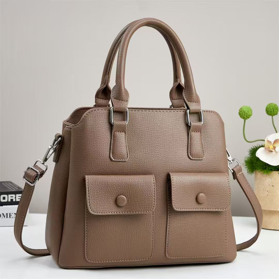 Cross-border 2025 nuevo bolso multifuncional de mujer bolso de platino de moda bolso práctico bolso de mano mochila