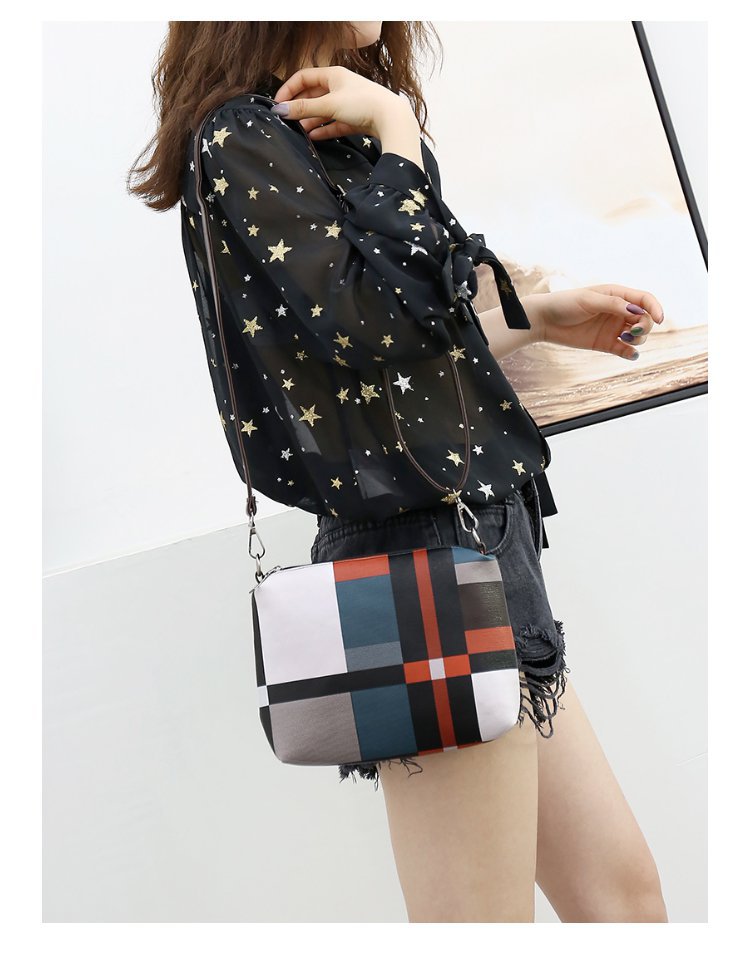 New style four-piece handbag set, European and American handbag, women's trend single-shoulder cross-border wholesale, women's bag consignment, crossbody bag undefined