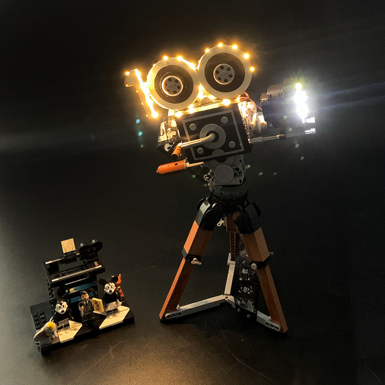 BYB building blocks lighting compatible with Lego 43230Disney Walt Disney camera building blocks remote control LED lights BYB building blocks lighting compatible with Lego 43230Disney Walt Disney camera building blocks remote control LED lights