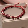 Organic crystal bracelet pomegranate, accessory, Birthday gift