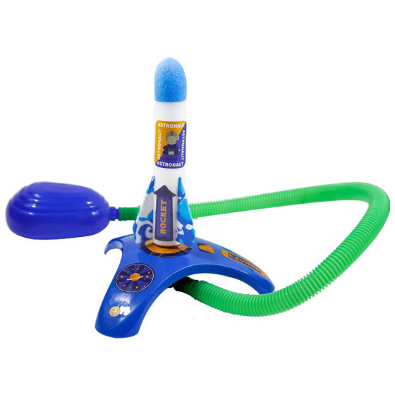 Children's Foot Rocket Launcher Educational Toys Flying Cannon Outdoor Foot Launcher Boys and Girls