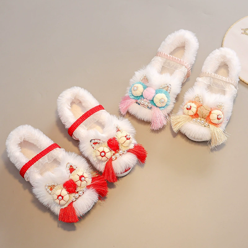 Hanfu, warm children's shoes