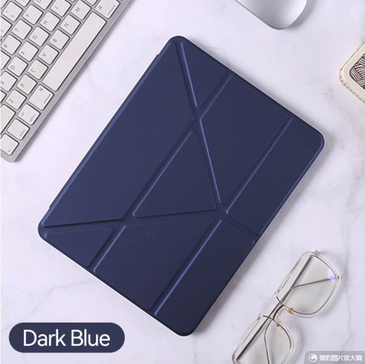 Применимый набор защитного набора iPad с защитной крышкой в форме буквы Y - складной трехкратный кожаный чехол Air45 для Pro11 с акриловым 10.2-дюймовым дисплеем