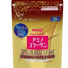 明治金Meiji Amino 明治 膠原蛋白粉 金色白金版膠原蛋白 28天份