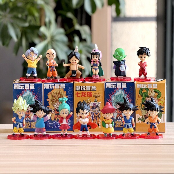 Dragon Ball Figure Blind Box Anime Trendy Toy Ornaments Goku Gohan…