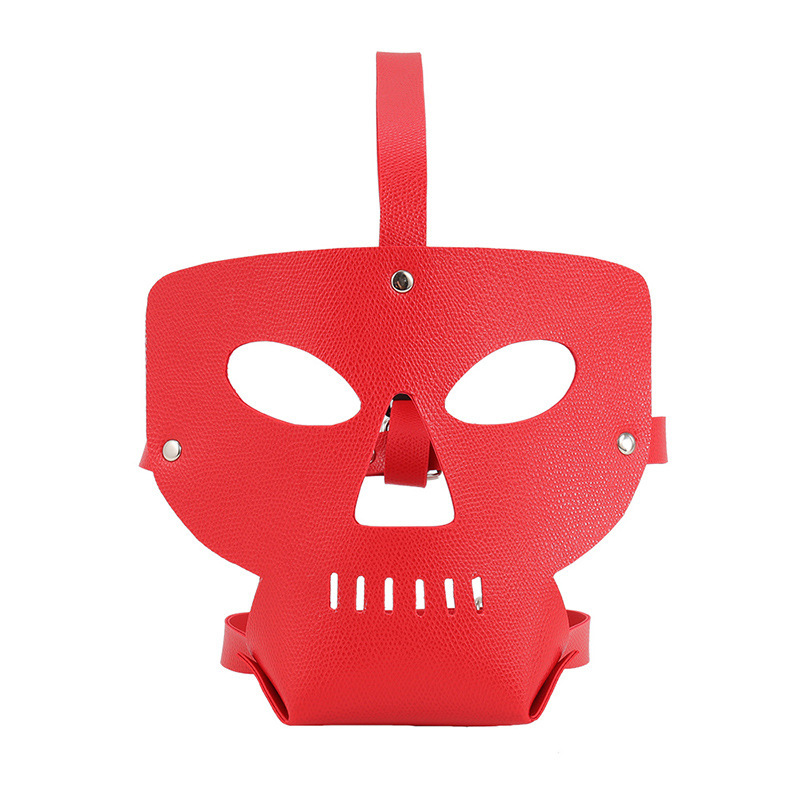 SM Erotic Hood Mask, Breathable Nylon Eye-Opening Design, Elastic Slip-On Adult Headgear — detail image 19