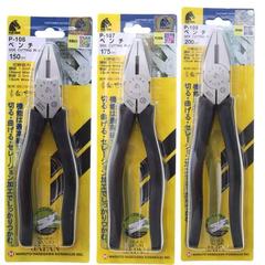 日本马牌KEIBA老虎钳P-108 8寸电工钢丝钳P-106/107重工铁丝剪钳