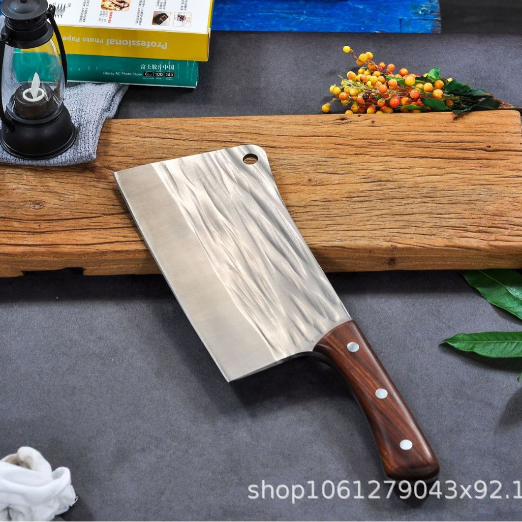 Stainless steel cutting bone knife household cutting dual -use…