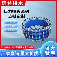 信达传力接头双法兰松套传力接头VSSJAF传力式伸缩接头C2F双法兰