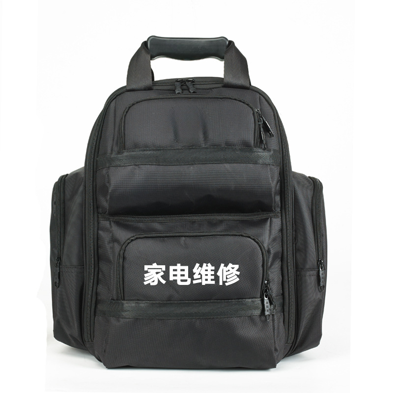 Mochila para Herramientas de Lona de Oxford Multifuncional para Mantenimiento