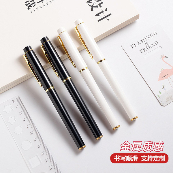 Black rollerball pen